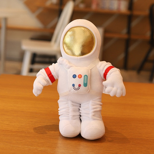太空人火箭软填充毛绒玩具
