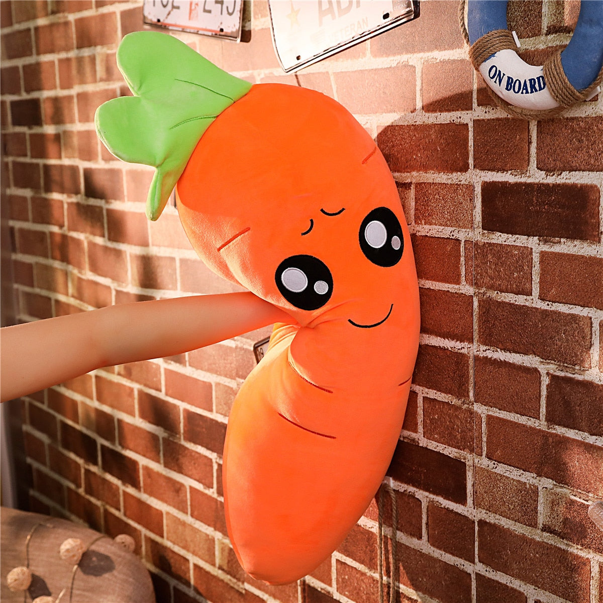 Carrot Plush Toy Mat – AlphaOne