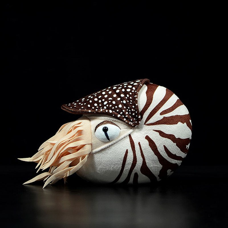 Giocattolo di peluche ripieno morbido realistico Nautilus