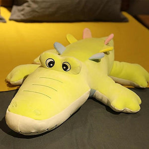 Niedliches Krokodil-Alligator-Plüsch-Kissenspielzeug