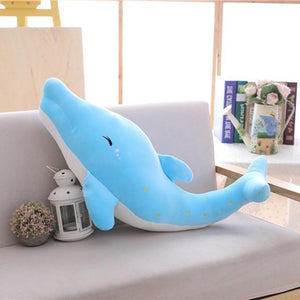 Large Starry Whale Dolphin Soft Stuffed Plush Toy