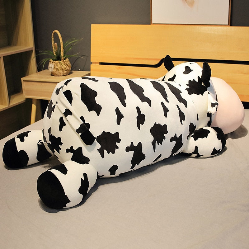 巨牛软填充毛绒枕头玩具