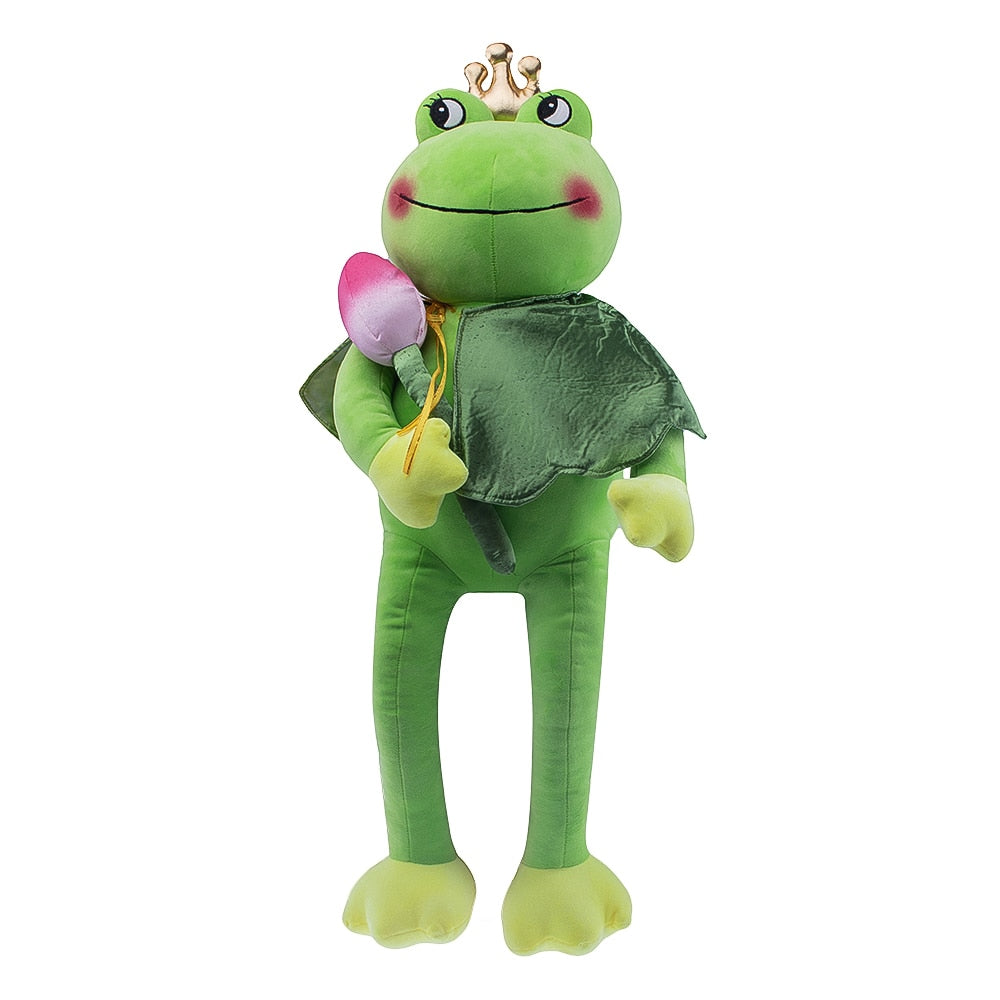 Large Prince Princess Frog Soft Stuffed Plush Toy – Gage Beasley