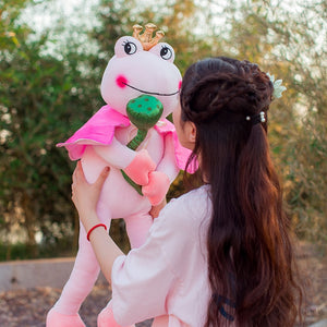 Large Prince Princess Frog Soft Stuffed Plush Toy – Gage Beasley