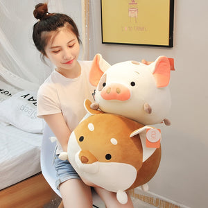 Chubby Animal Soft Stuffed Plush Pillow Toy