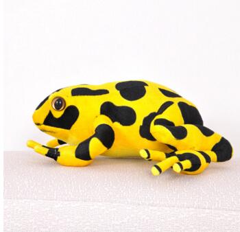 Barevná žába měkká plyšová hračka