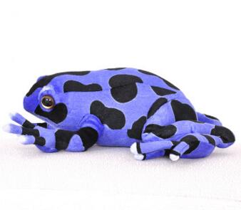 צעצוע קטיפה ממולא צפרדע צבעוני