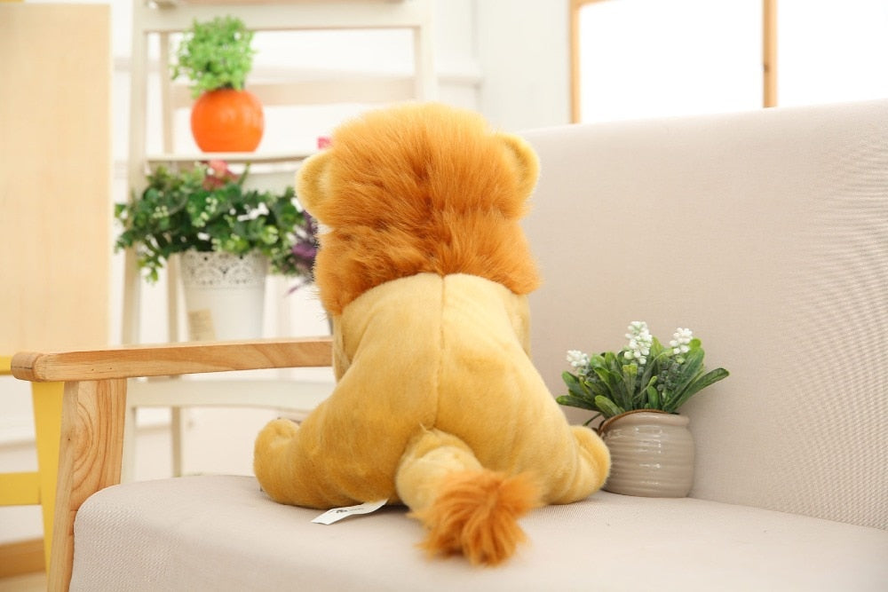 Měkká vycpaná plyšová hračka Baby Lion