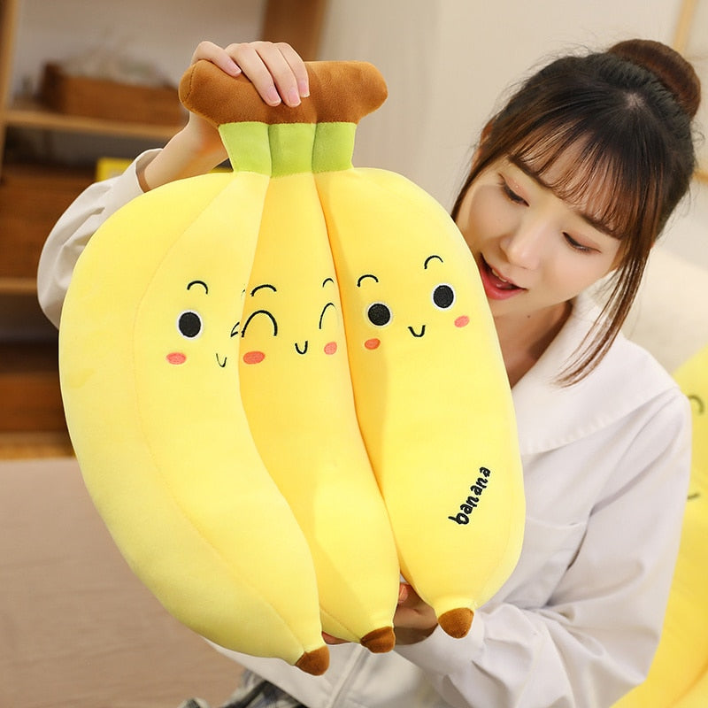 Banana Pillow Soft Stuffed Plush Toy