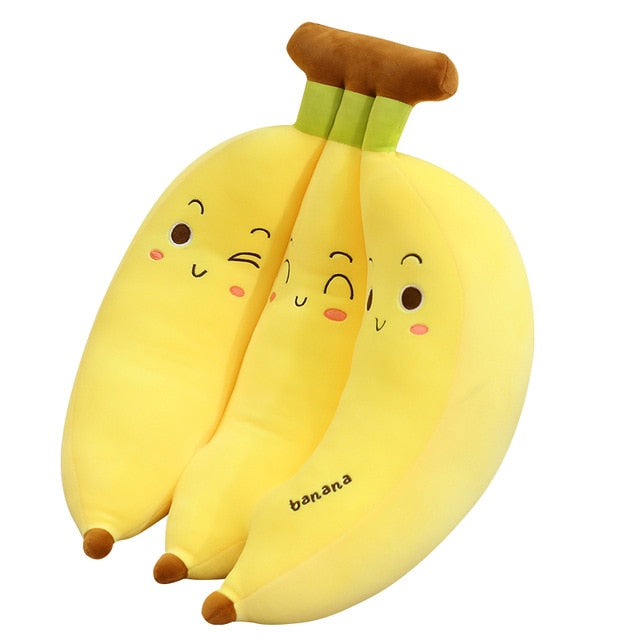Banánový polštář Měkká plyšová hračka