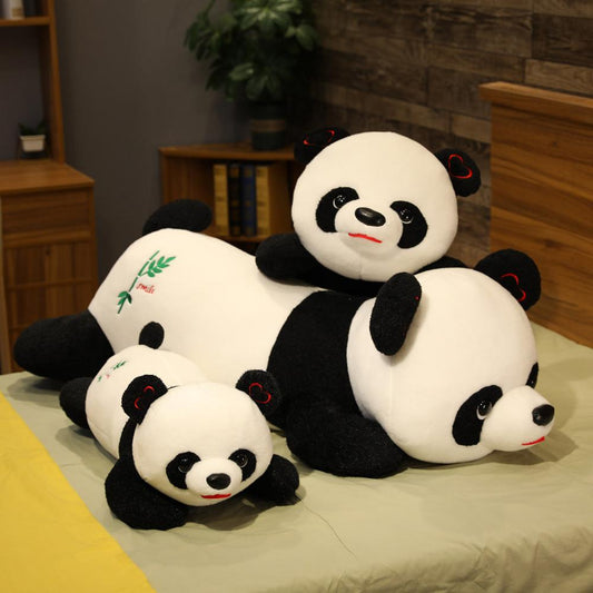 Jucărie cu pernă de pluș moale Panda uriaș