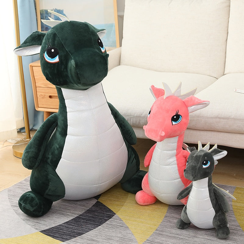 צעצוע קטיפה ממולא טדי דרקון חמוד