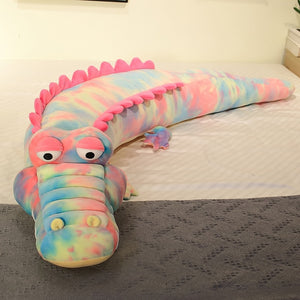 Colorful Crocodile Soft Stuffed Plush Pillow Toy