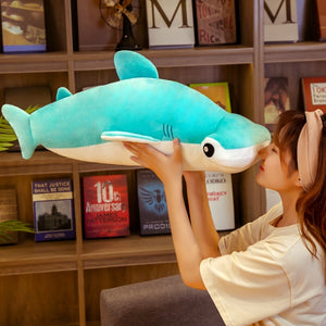 Chubby Hammerhead Shark Soft Stuffed Plush Toy
