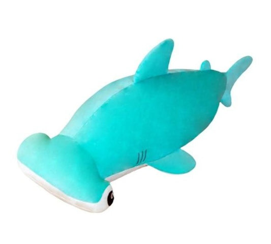Jucărie de pluș moale cu rechin-ciocan dolofan