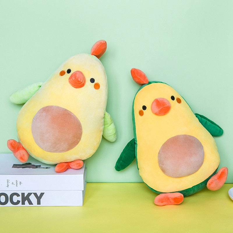 Duck Avocado Teddy mjuk plyschleksak