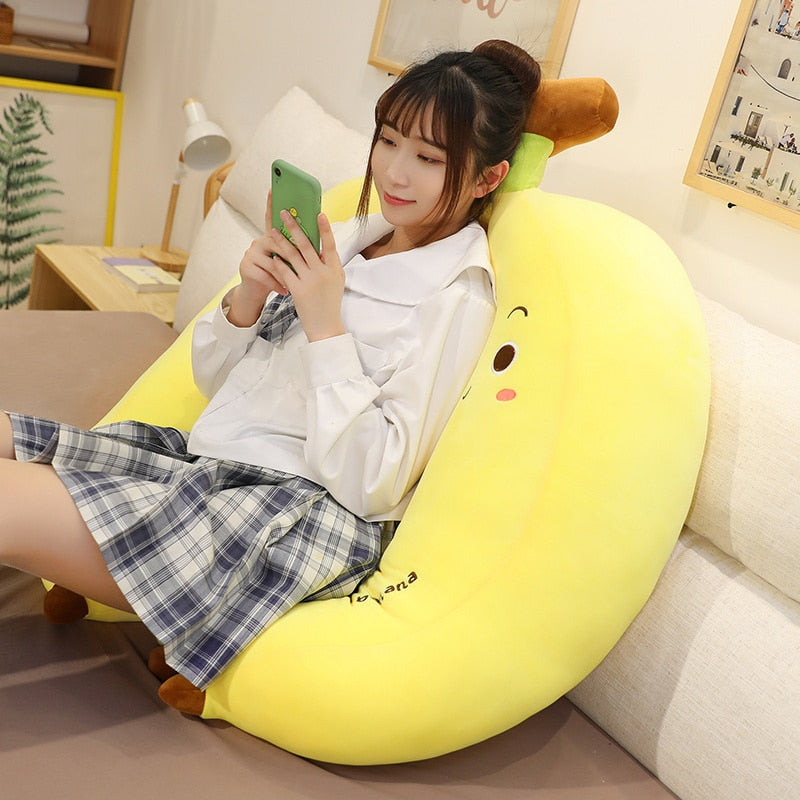 Full Size Banana Soft Stuffed Plush Pillow Toy – Gage Beasley