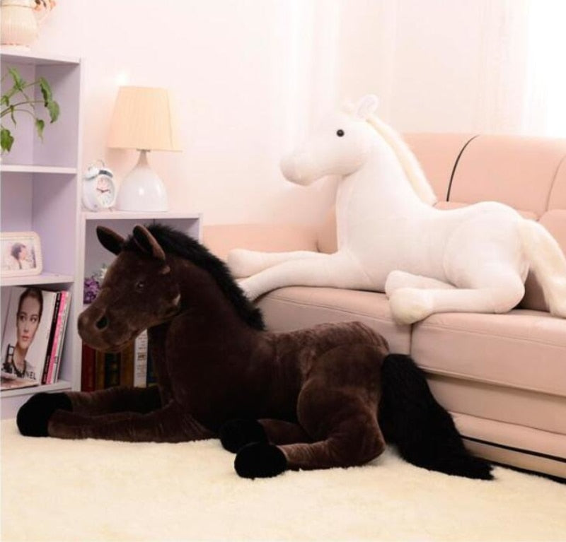 Full Size Horse Pony Soft Stuffed Plush Toy