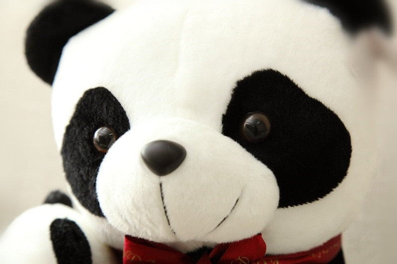 Scrofa e Cucciolo di Orsetto Panda Morbido Peluche