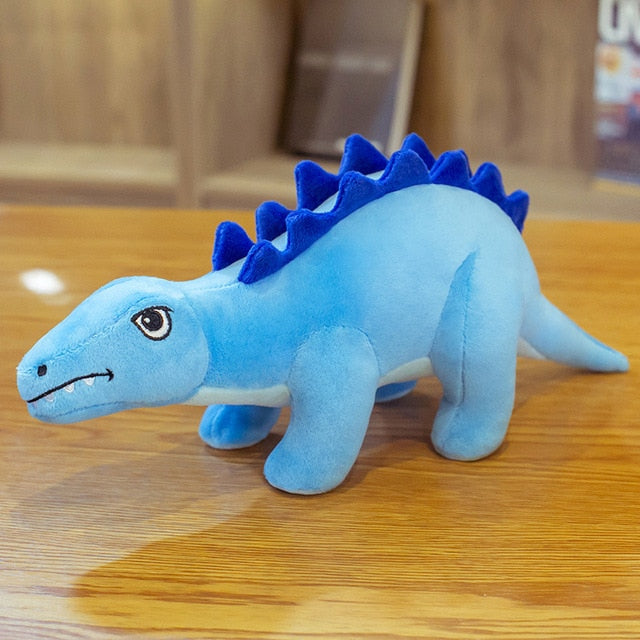 Colored Stegosaurus Dinosaur Stuffed Plush Toy