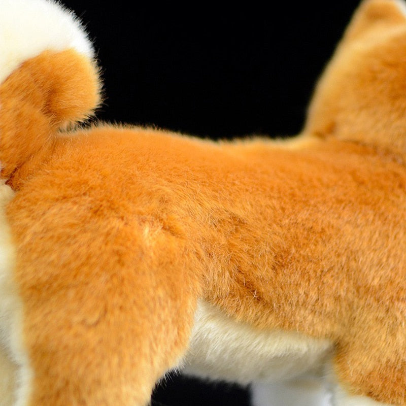 שיבא אינו יפני גור כלב צעצוע קטיפה ממולא רך