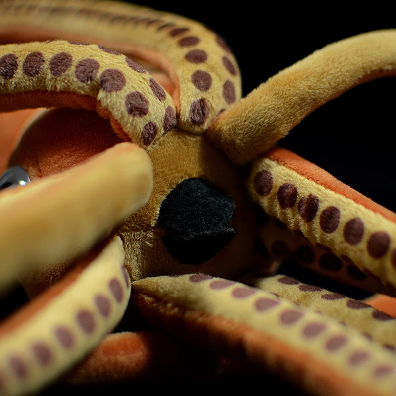 Jucărie de pluș moale umplută cu calamar uriaș Architeuthis