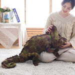 Měkká vycpaná plyšová hračka Chameleon Lizard