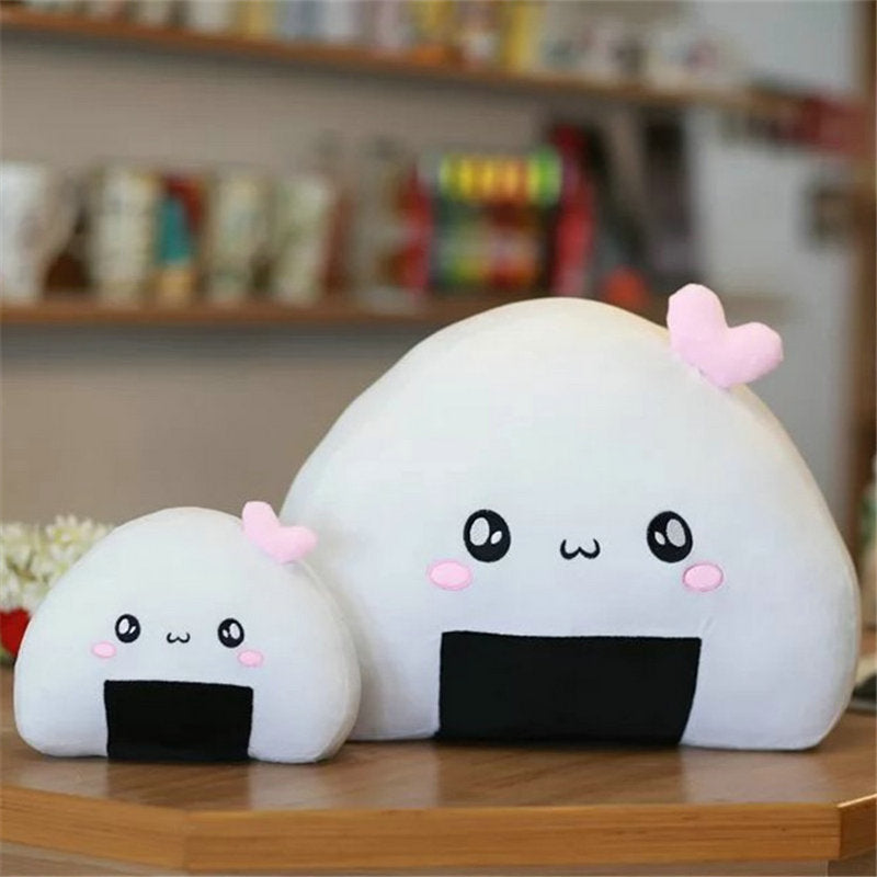 Giant Rice Ball Pillow Soft Stuffed Plush Toy