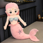 Velká krásná mořská panna měkká plyšová hračka