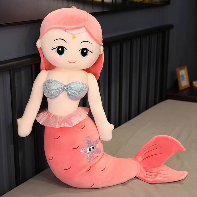 Jucărie de plus umplută moale Big Beautiful Mermaid