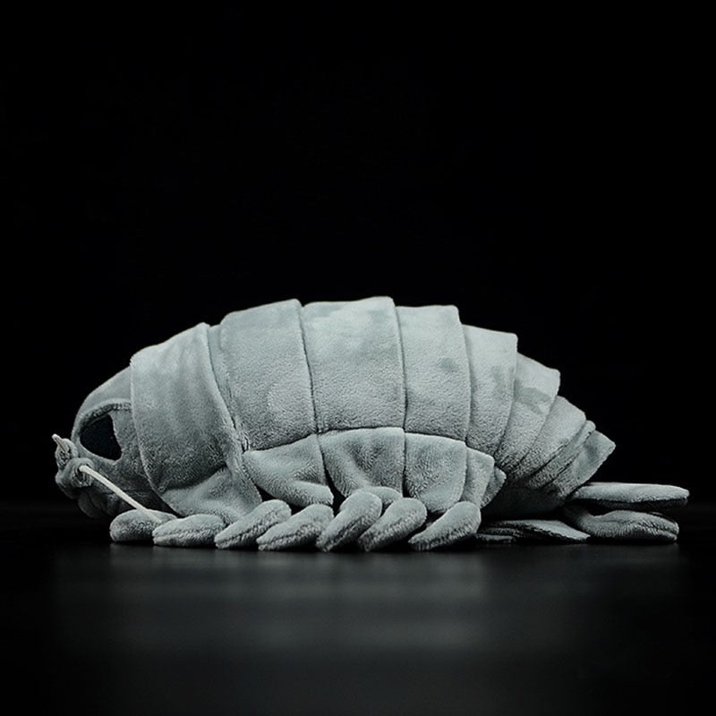 Měkká vycpaná plyšová hračka v realistickém stylu Giant Isopod