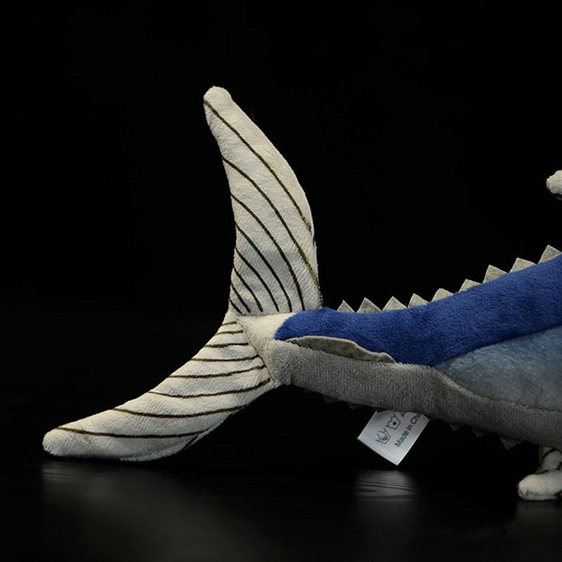 Brinquedo de pelúcia macio de pelúcia de atum rabilho