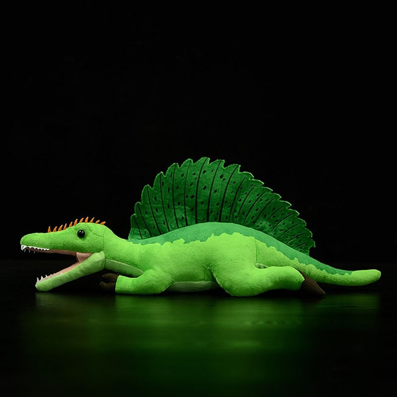 צעצוע קטיפה ממולא ספינוזאורוס דמוי חיים