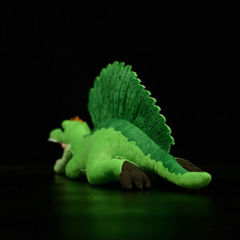 Měkká plyšová hračka Spinosaurus jako živá