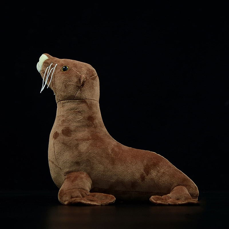 Brinquedo de pelúcia macio de foca