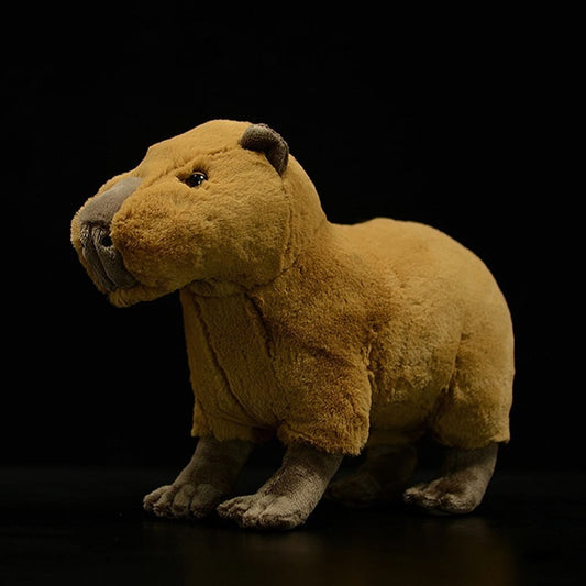 Jucărie de pluș moale Capybara, reală