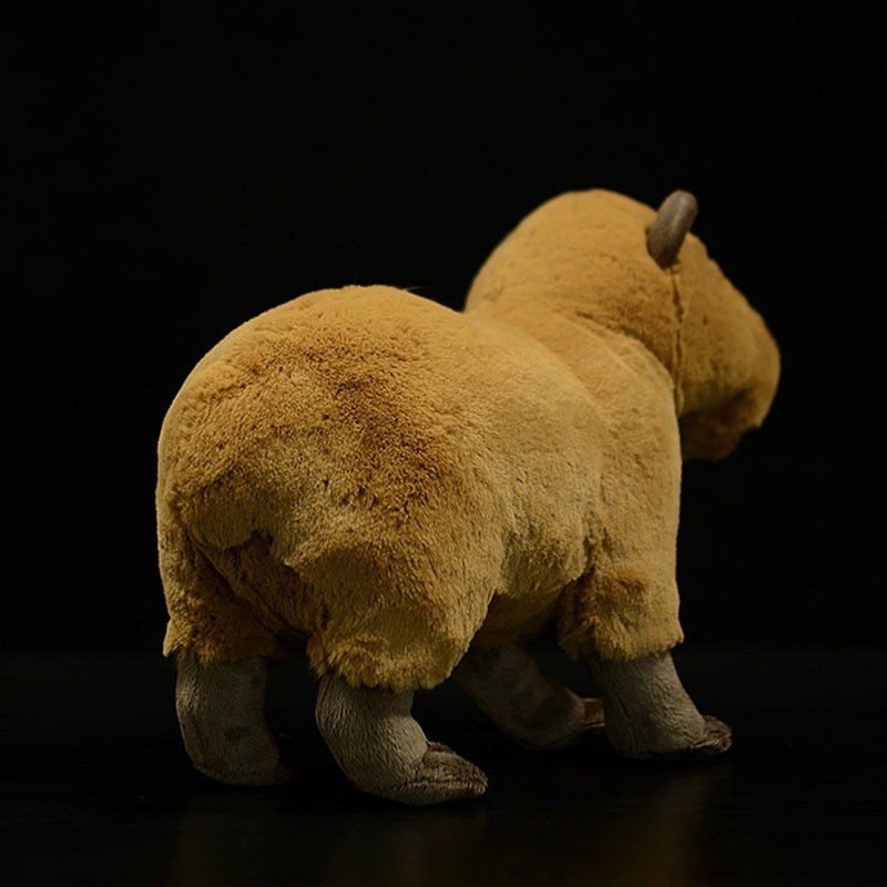 Giocattolo di peluche ripieno morbido Capibara realistico