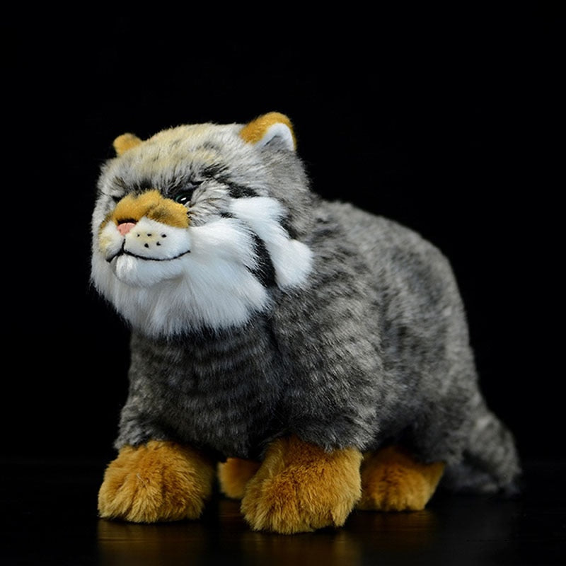 Lifelike Pallas's Steppe Cat Soft Stuffed Plush Toy