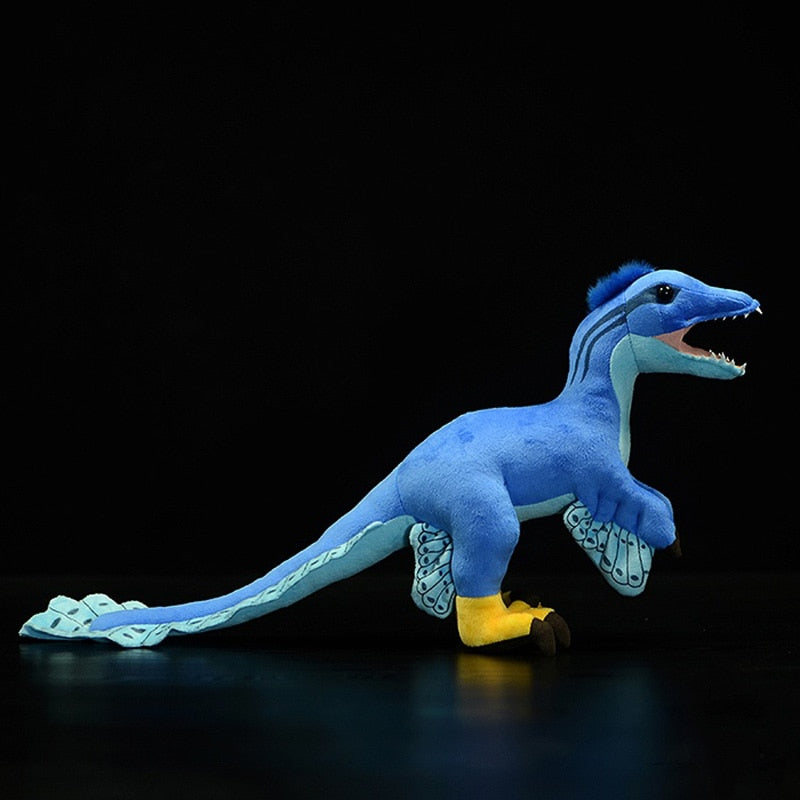 Brinquedo de pelúcia macio de pelúcia dinossauro microraptor