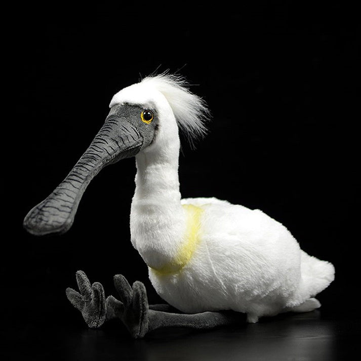 Black-faced Spoonbill Bird Soft Stuffed Plush Toy – Gage Beasley