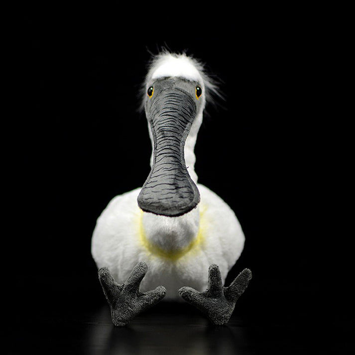 Black-faced Spoonbill Bird Soft Stuffed Plush Toy – Gage Beasley