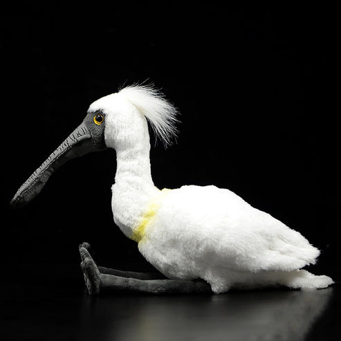 Black-faced Spoonbill Bird Soft Stuffed Plush Toy – Gage Beasley