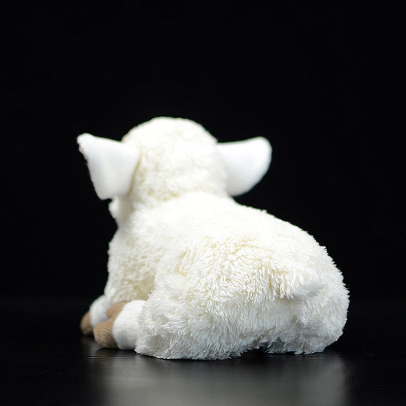 Brinquedo de pelúcia macio de ovelha de cordeiro