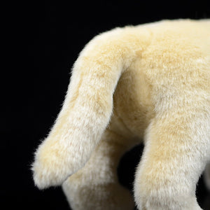 Goldener Labrador-Welpen-Hund, weiches Plüschtier