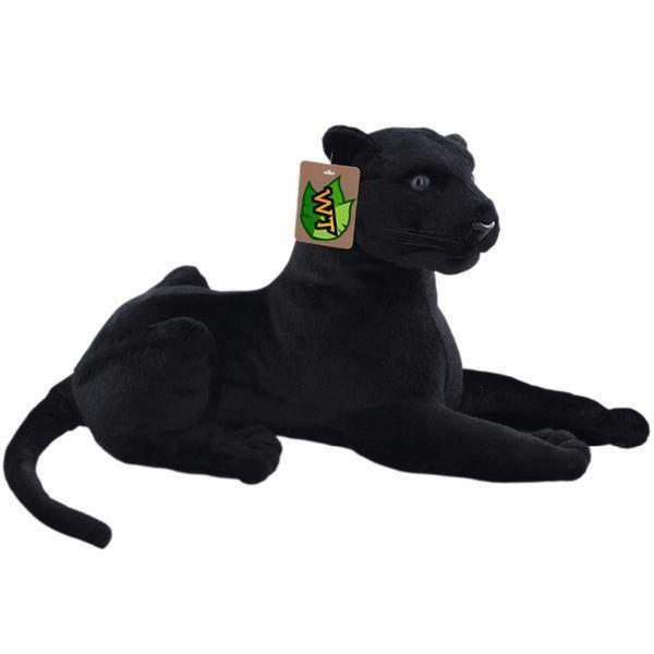 Schwarzer Panther, weiches Plüschtier