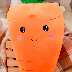Karotten-Gemüse-weiches gefülltes Plüsch-Kissen-Spielzeug