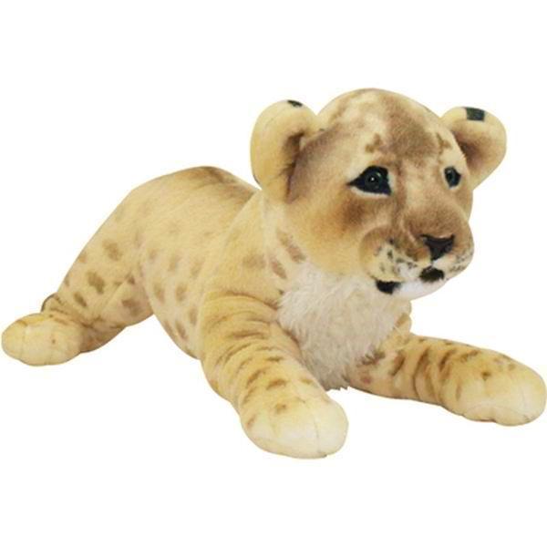 Brinquedo de pelúcia macio de pelúcia filhote de leão