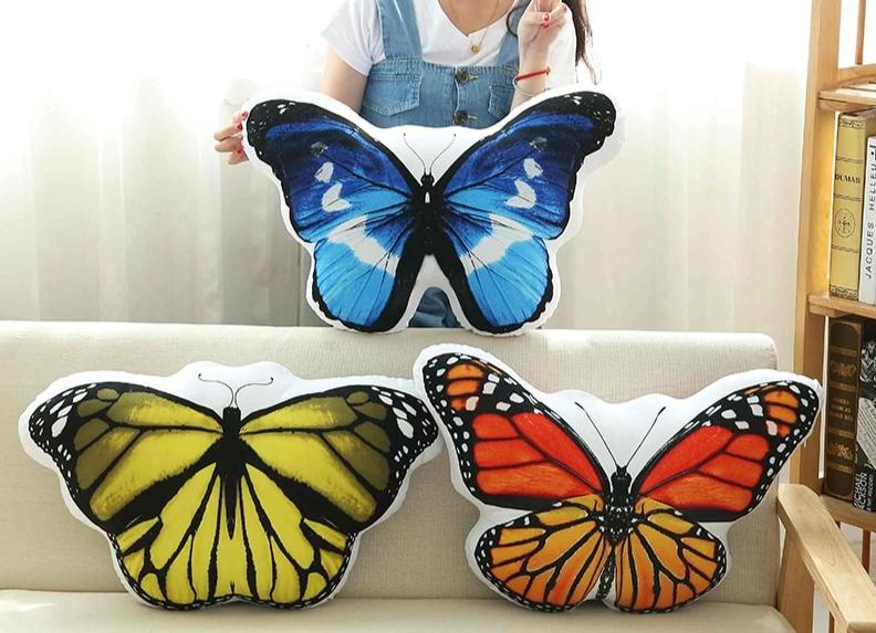 Schmetterlings-weiches gefülltes Plüsch-Kissen-Kissen-Spielzeug