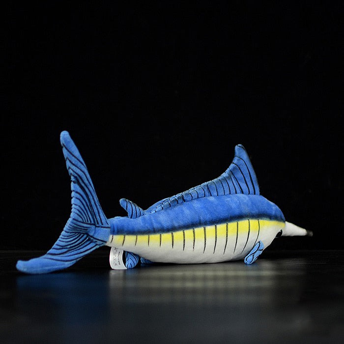 Blue Marlin Fish Měkká plyšová hračka