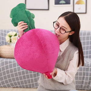 Radish Vegetable Soft Stuffed Plush Toy